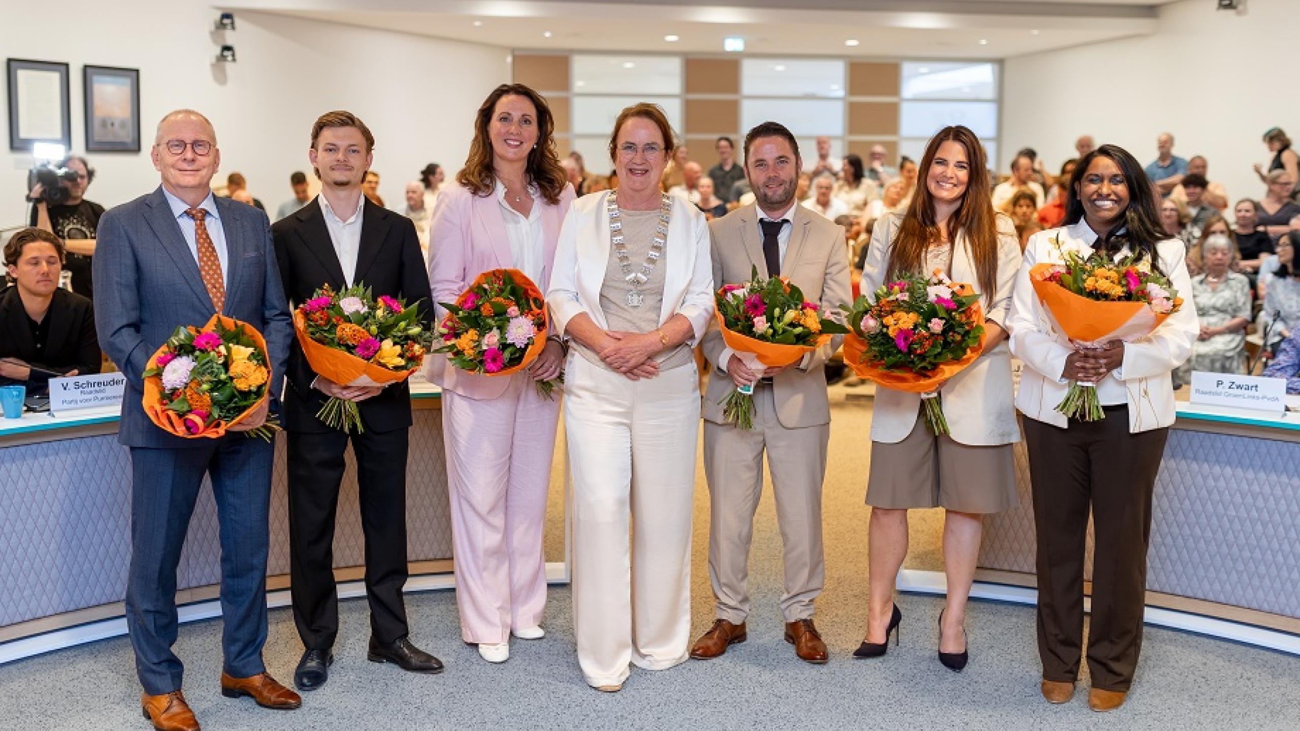 Benoeming wethouders gemeente Purmerend 25 juni 2026